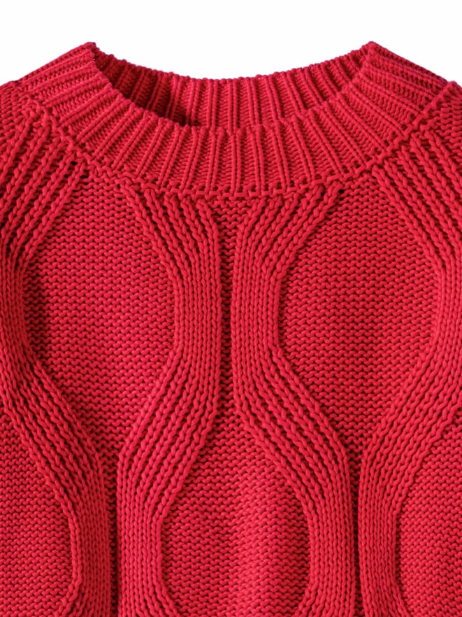 Relief-Pullover Rhombe