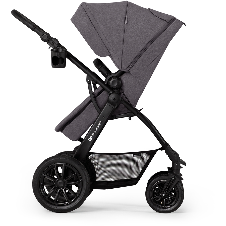 Kinderkraft Kombikinderwagen 3 in 1 XMOOV dark gray