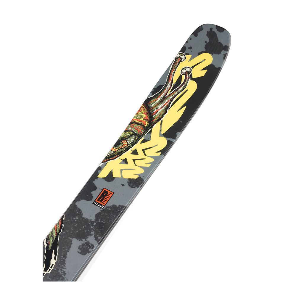 K2 RECKONER 112 - Skis freestyle Homme red/black/yellow