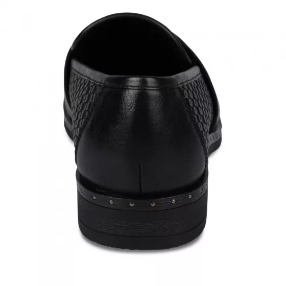 Mocassins NOIR VIA DONNA