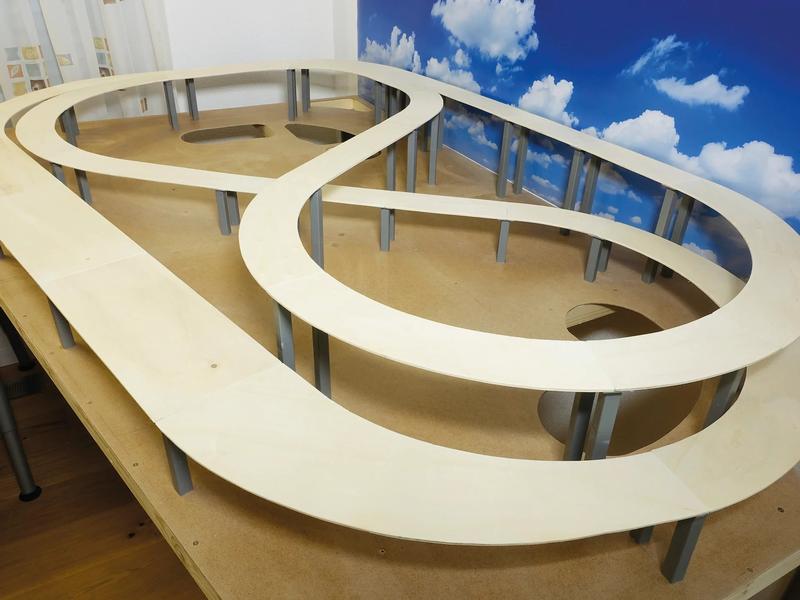 NOCH Easy-Track Trassenbausatz Andreastal H0 Grundlage für Ihre individuelle Modellbahn Anlage