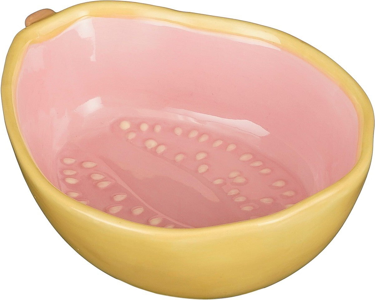 Mica Decorations schaal Exotica roze 15,5 x 12 x 5 cm