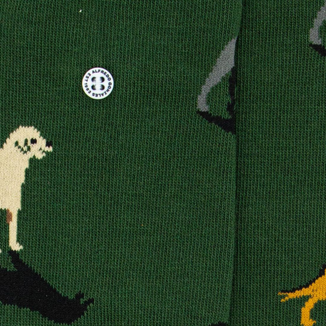 ALFREDO GONZALES groene alfredo gonzales sokken dogs