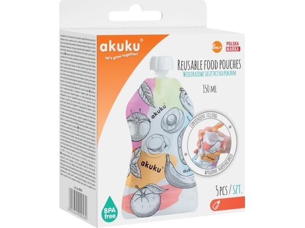 Akuku Gjenbrukbare matposer A0056