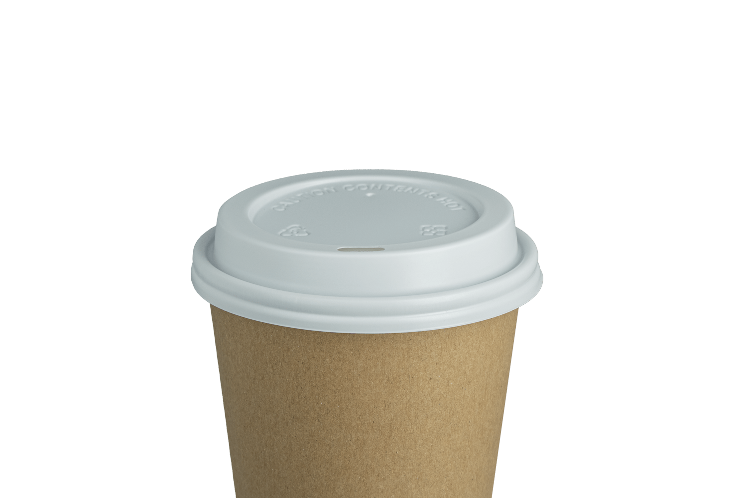 Koffiebeker deksels wit Ø90mm | TakeAware