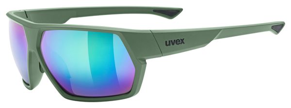 Lunettes Uvex Sportstyle 238 Vert/Verres Miroir Vert