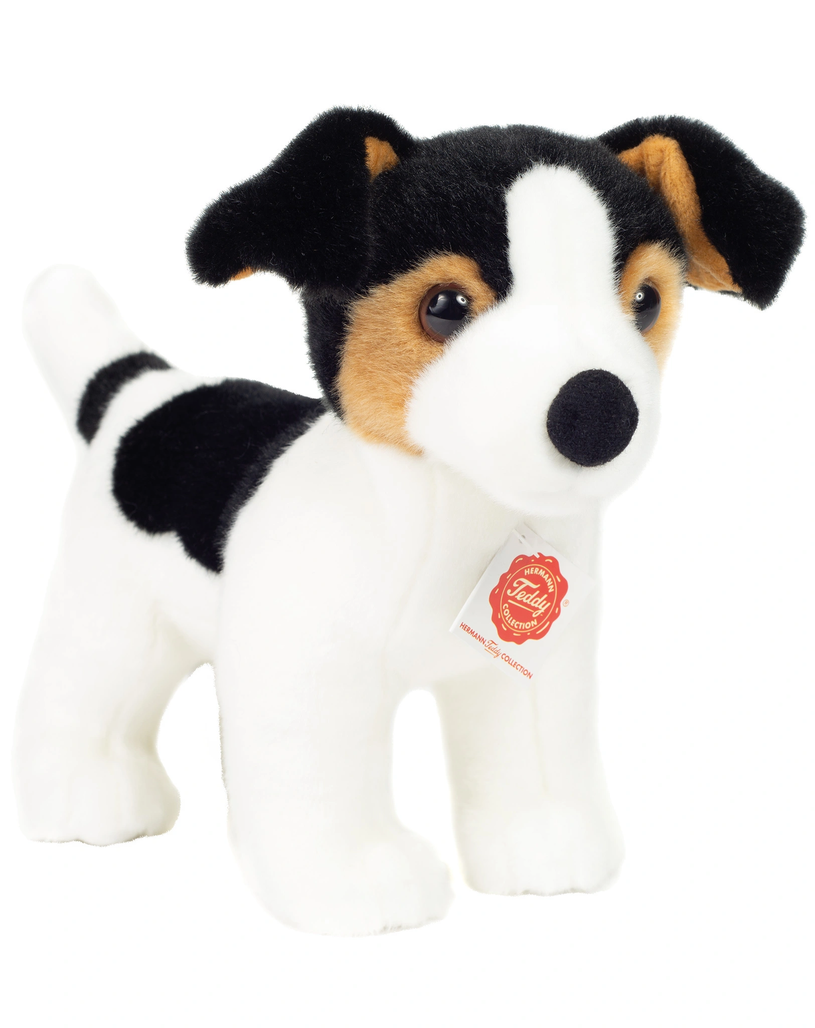Kuscheltier JACK RUSSELL TERRIER-WELPE (28 cm) stehend in bunt