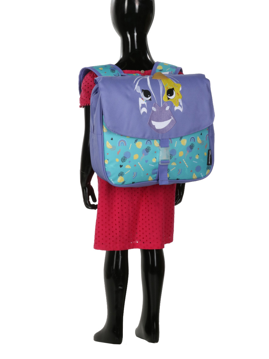 Cartable Les DÀglingos Kiprokos Le ZÀbre 32 cm
