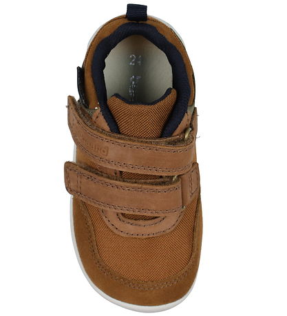 Bundgaard Sko m. Velcro - Bennie - Tex - Tan WS
