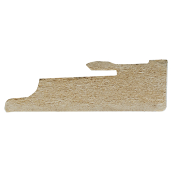 CANDO hoge plint blok clip wit 1,9 x 5,8