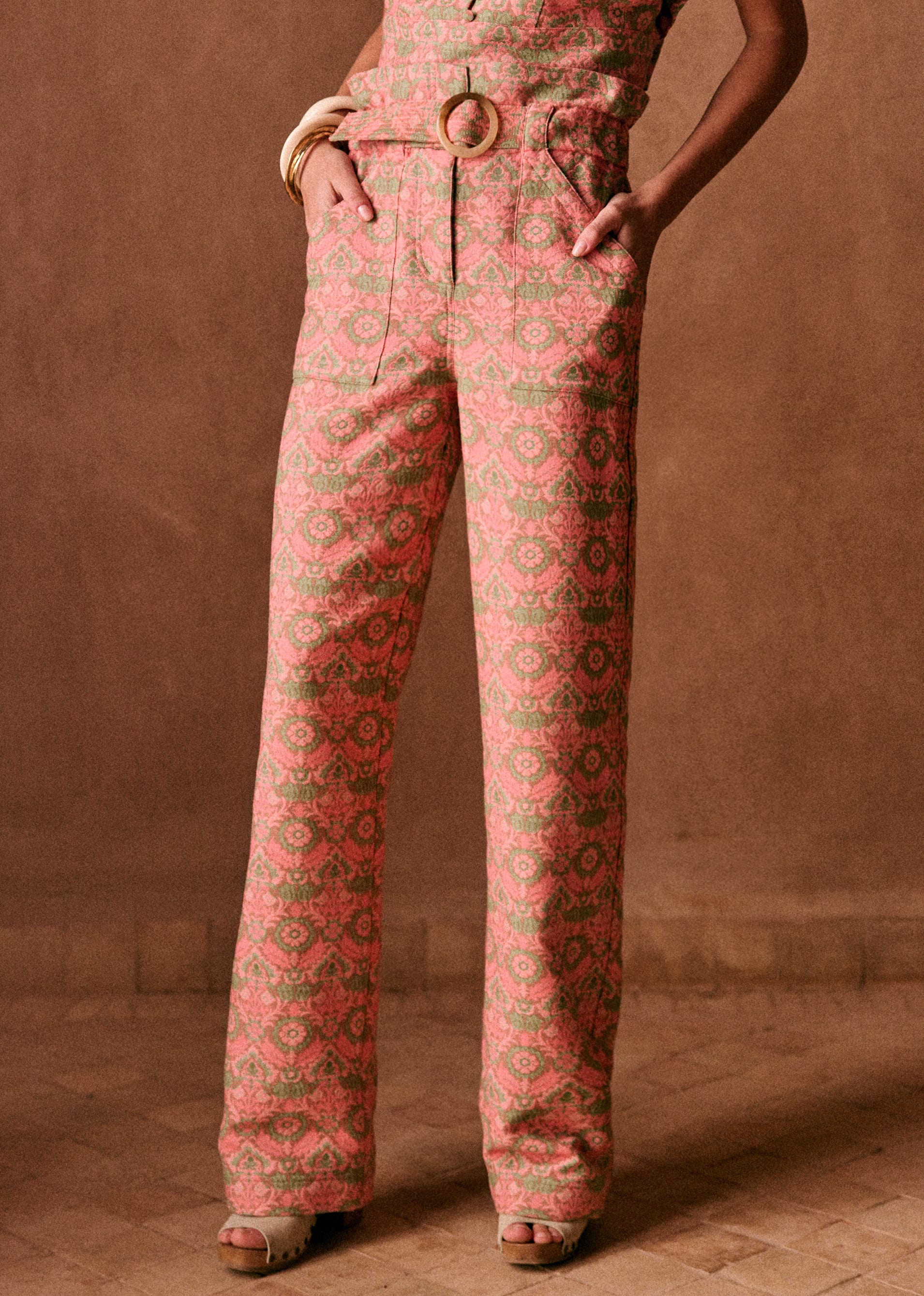 Pantalon Silas - Jacquard Spring - E-SHOP/BAS Pantalons 5905604