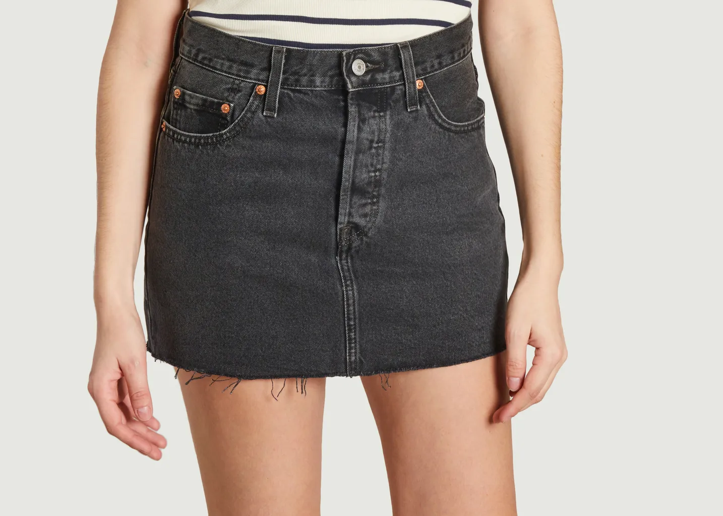Jupe courte en denim teinté Icon Levi's Red Tab