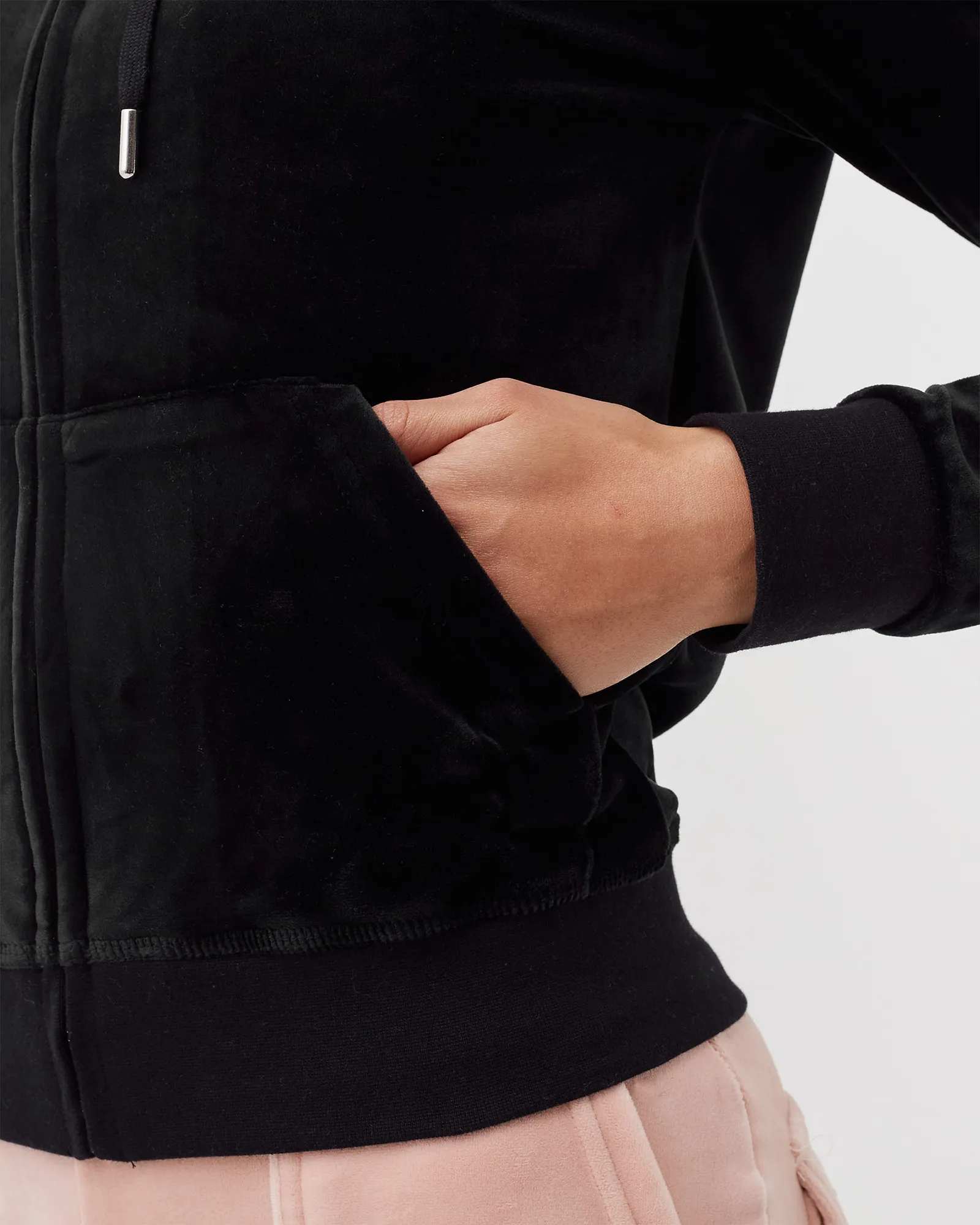 Juicy Couture Classic Velour Robertson Zip Hoodie