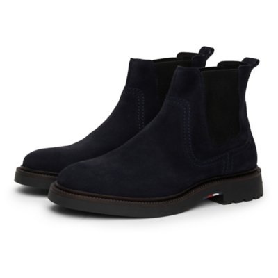 Boots homme Light Hilfiger Suede Chelsea TOMMY HILFIGER