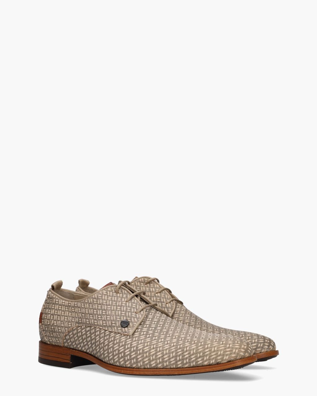 Rehab Greg Braid Beige Heren Veterschoenen