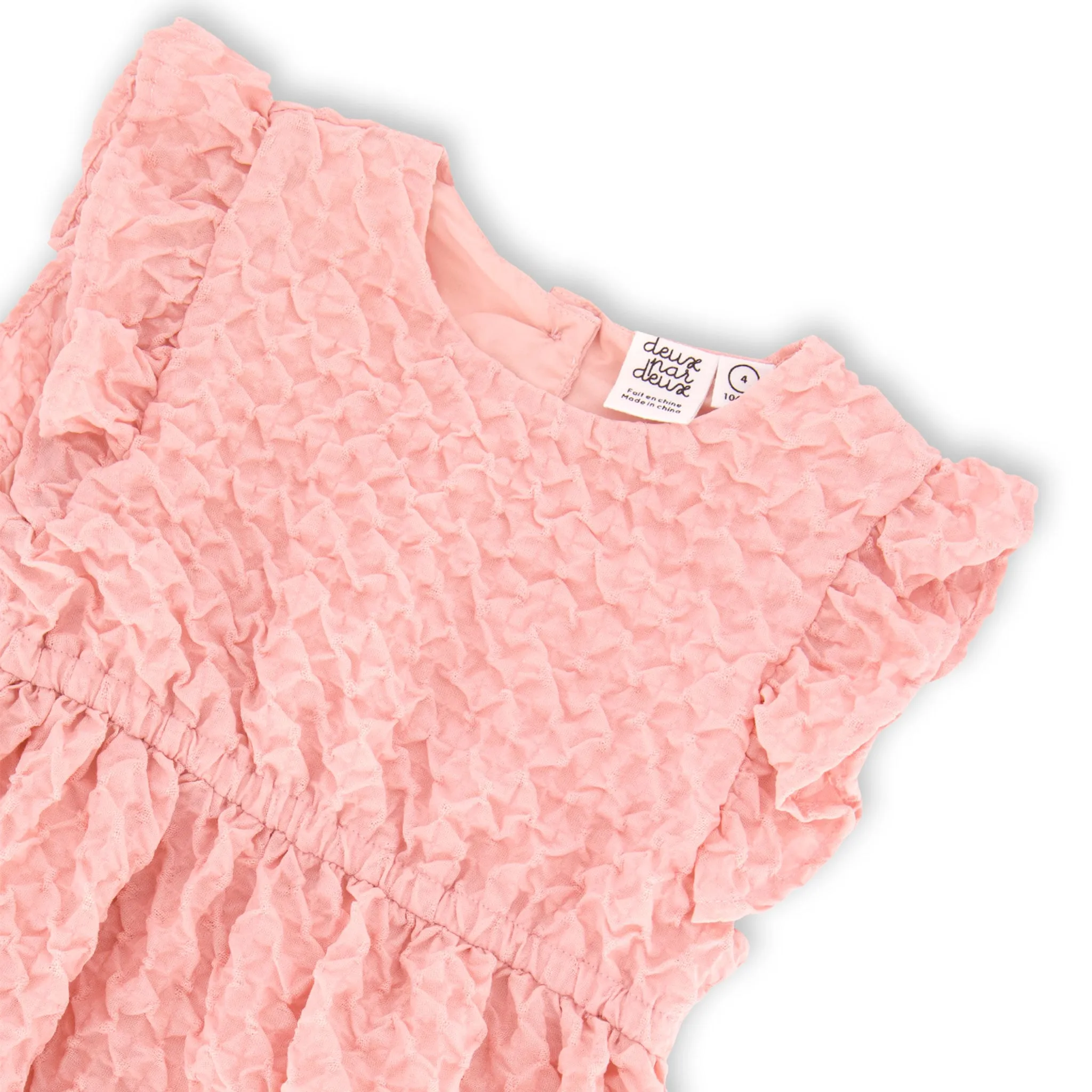 Deux par Deux Robe Popeline 3-6ans