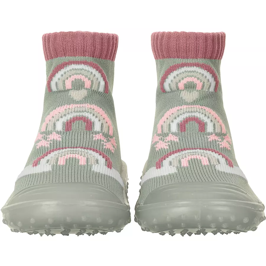 Sterntaler Adventure-Socks Regenbogen grün