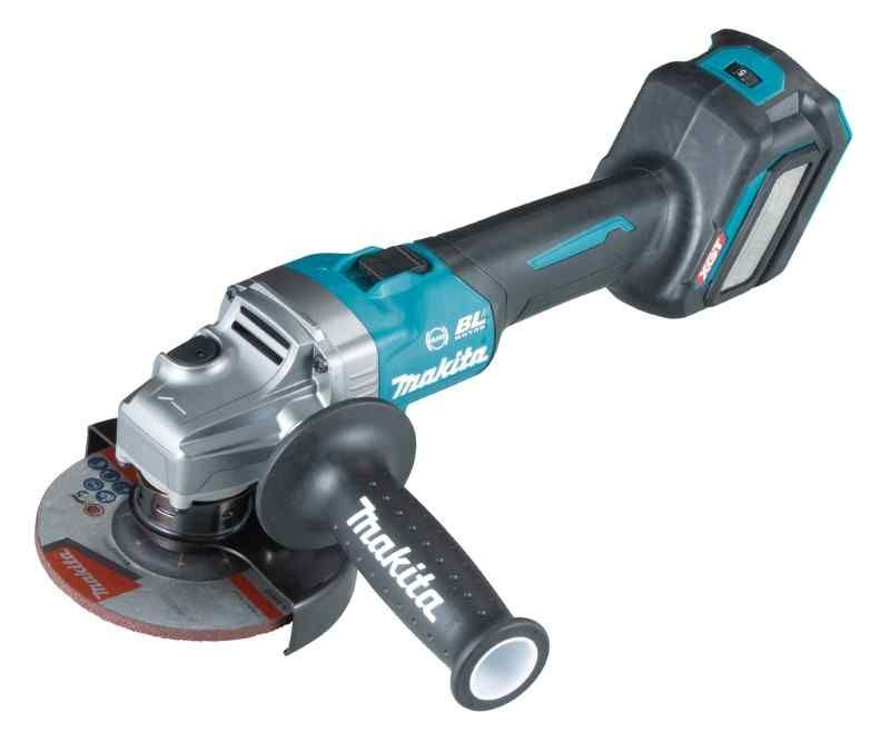 Makita GA023GZ 40V Max Haakse slijper 125 mm zonder accu en lader met vastzetschakelaar