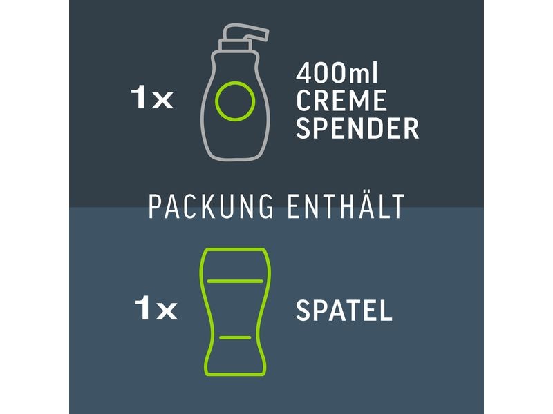 Veet MEN Enthaarungscrème Men 400 ml Haarentfernungs-Creme für sensible Männerhaut