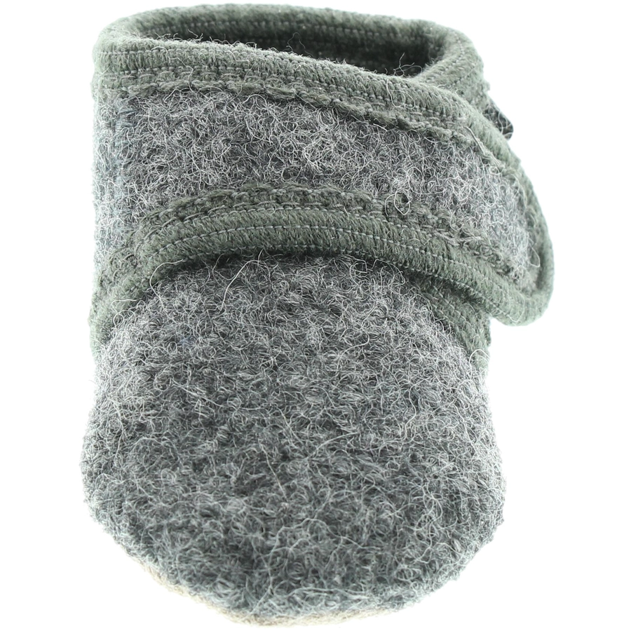 CeLaVi Woll Hausschuhe Deep Stone Grey