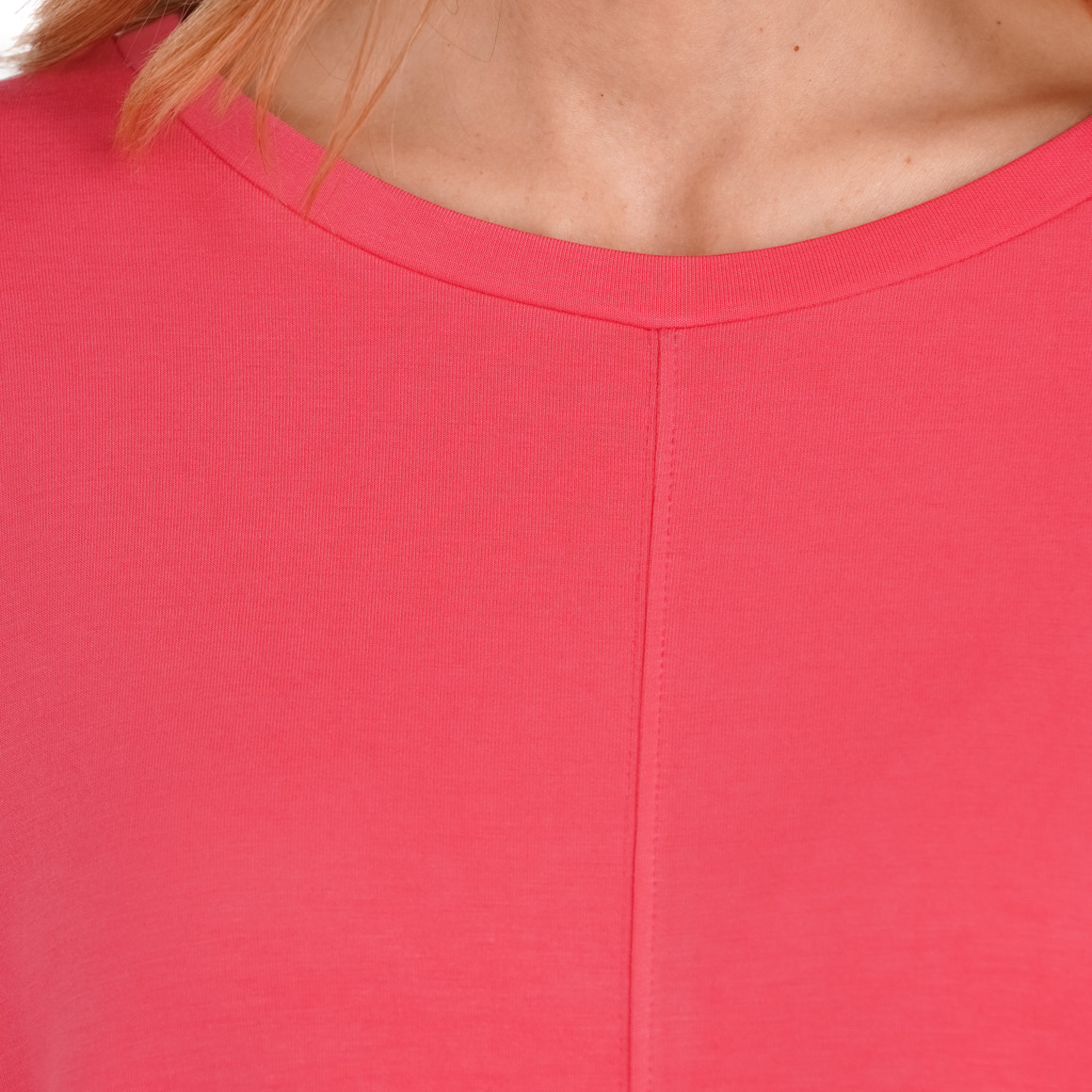 Gina Benotti Damen Sweatkleid mit 3/4-Arm pink