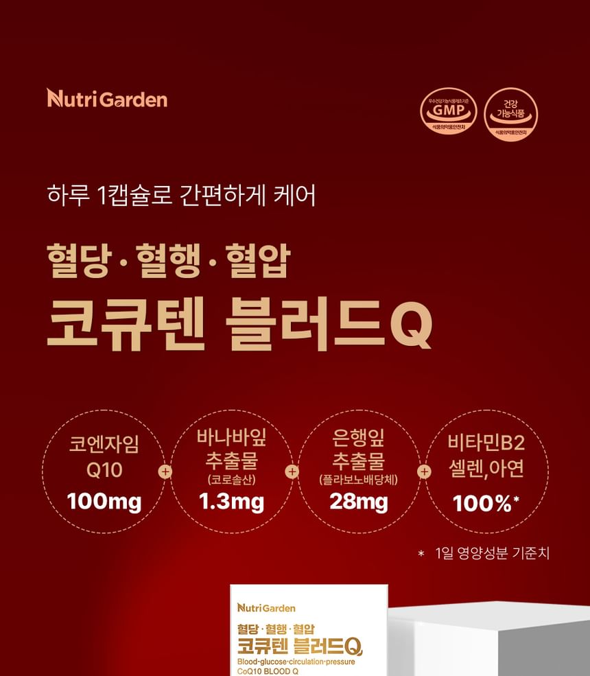 JUNGWONSAM - NutriGarden CoQ10 Bloed Q