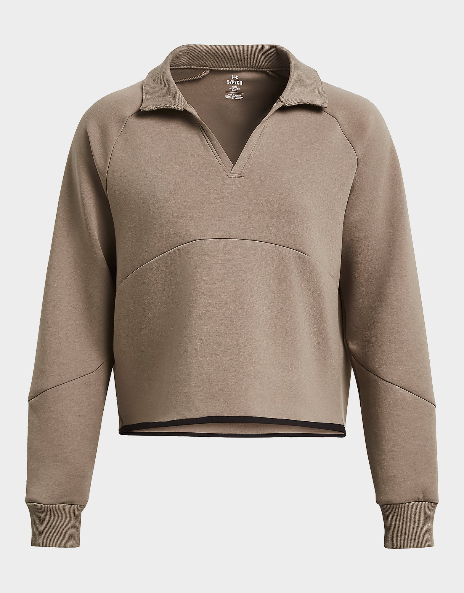 Under Armour Fleece Tops Unstoppable Flc Rugby Crop