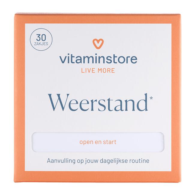 Vitaminstore dagdosering Weerstand 30 zakjes