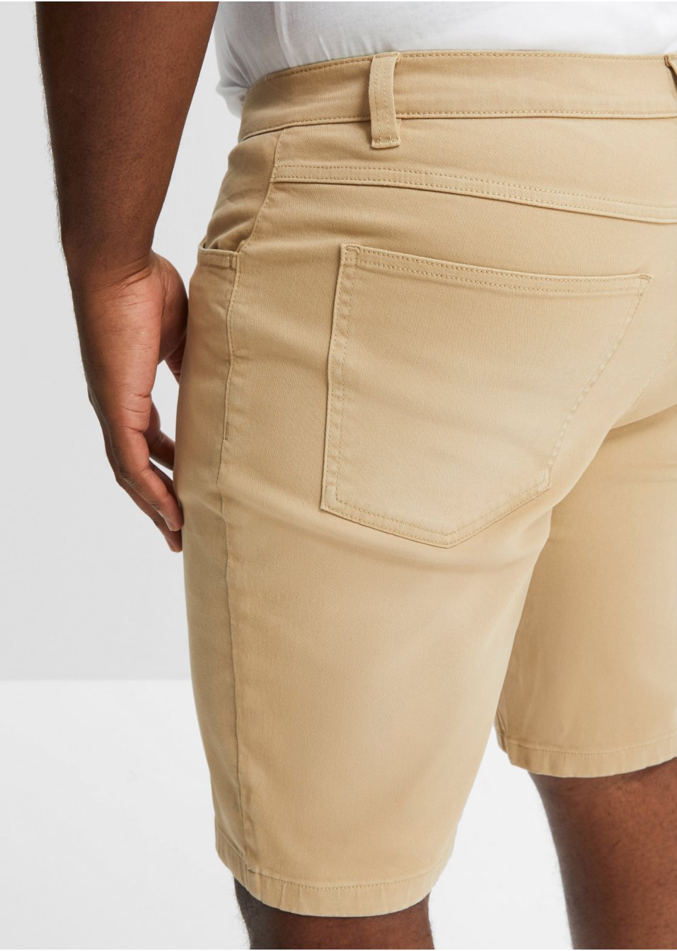 Bermuda coloré extensible, Regular Fit