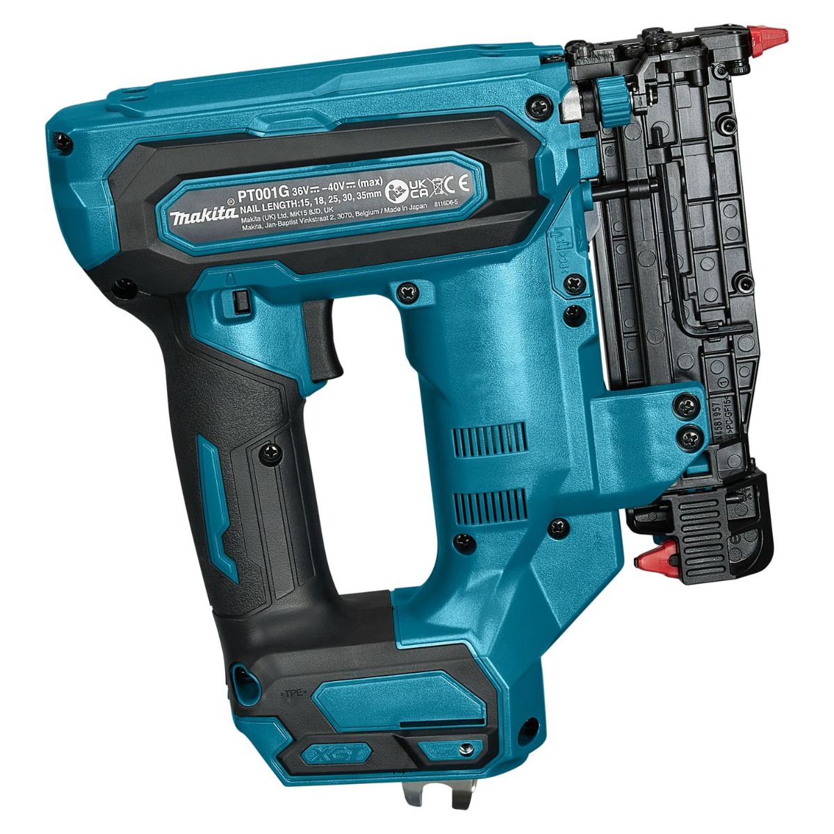 Makita PT001GZ Accu Pin tacker 23Ga XGT 40V Max Basic Body