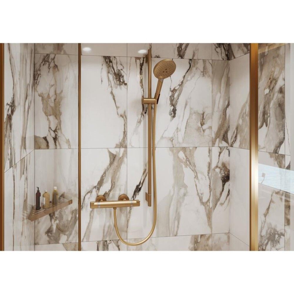 DUSJBATTERI HANSGROHE ECOSTAT COMFORT BØRSTET BRONSE