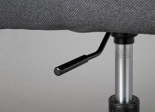 Drehstuhl Claas grau/schwarz 63 x 83,5-91 x 61,5 cm