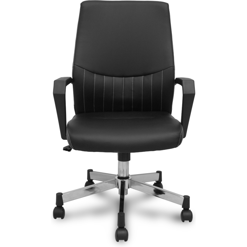 Fauteuil inclinable Opti520CB en similicuir noir