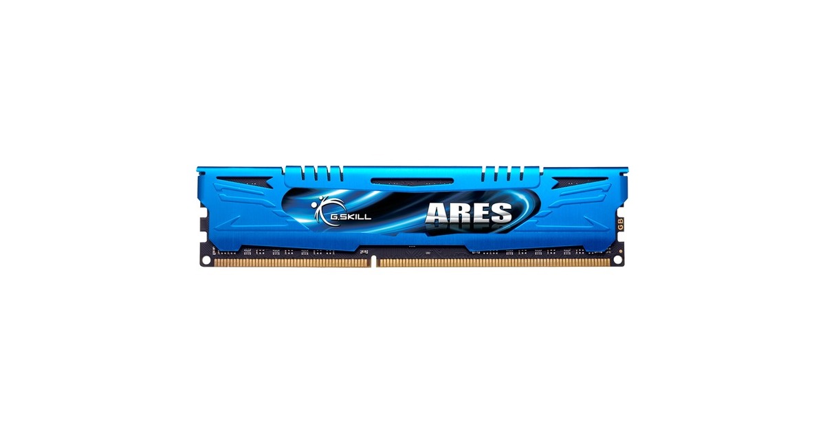 G.Skill32 GB DDR3-2400 Quad-Kit werkgeheugen  (F3-2400C11Q-32GAB, Ares, XMP)