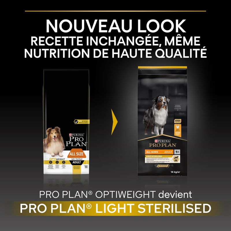 PURINA PRO PLAN All Sizes Adult Light/Sterilised