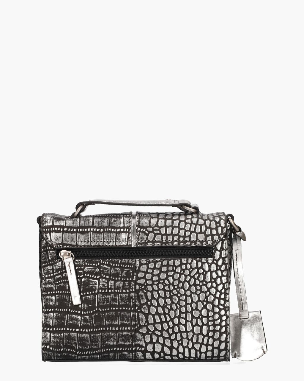 Burkely Cool Colbie Citybag Small Zilver/Zwart Tas