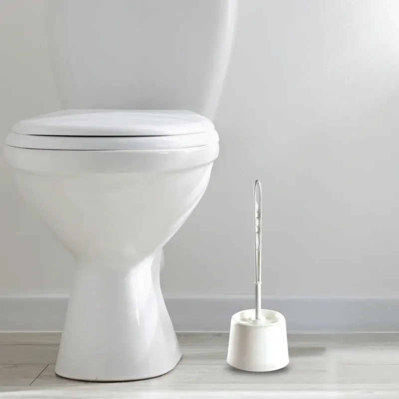 TAMPEL - Brosse WC ronde & porte brosse