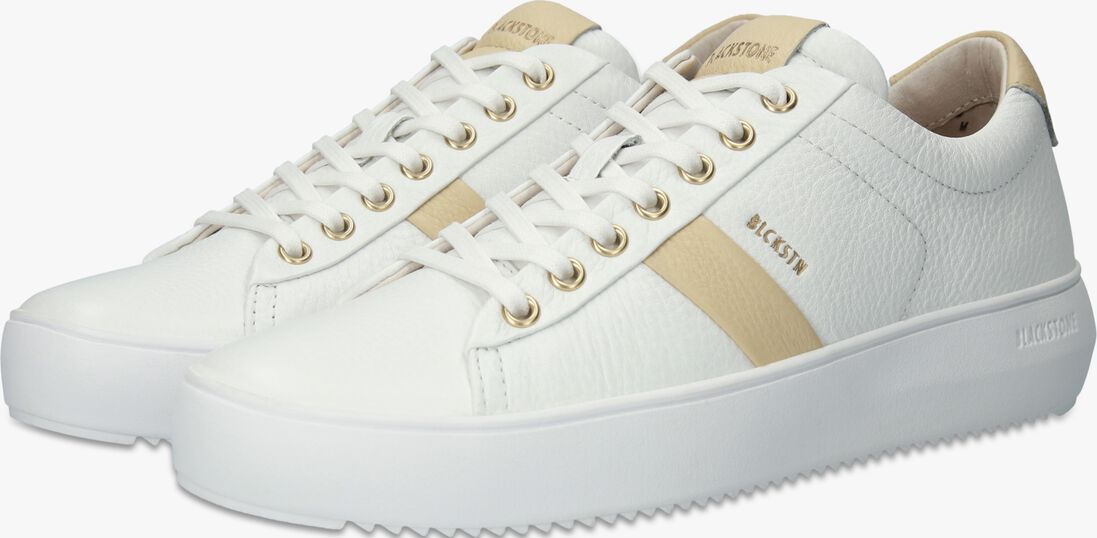BLACKSTONE witte blackstone lage sneakers ryder