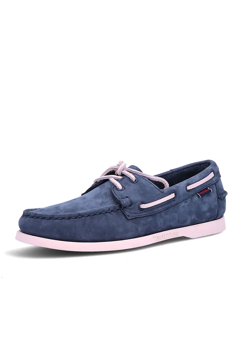 DOCKSIDE PORTLAND NUBUCK BLUE NAVY BABY PINK