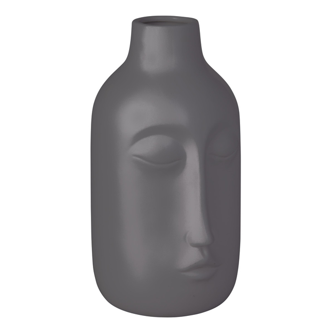 Vase - Gesicht - ca. 13,5 x 15,5 x 25,5 cm - 1 Stück