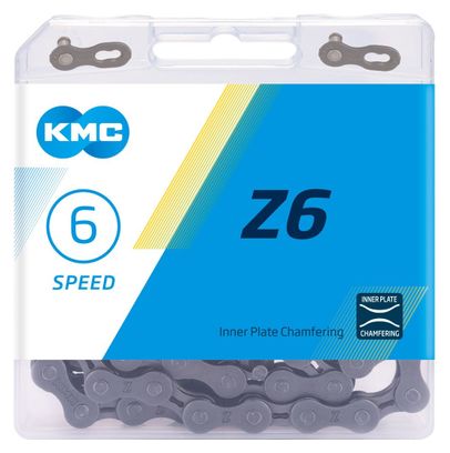 Chaîne KMC Z6 3/32'' Gris