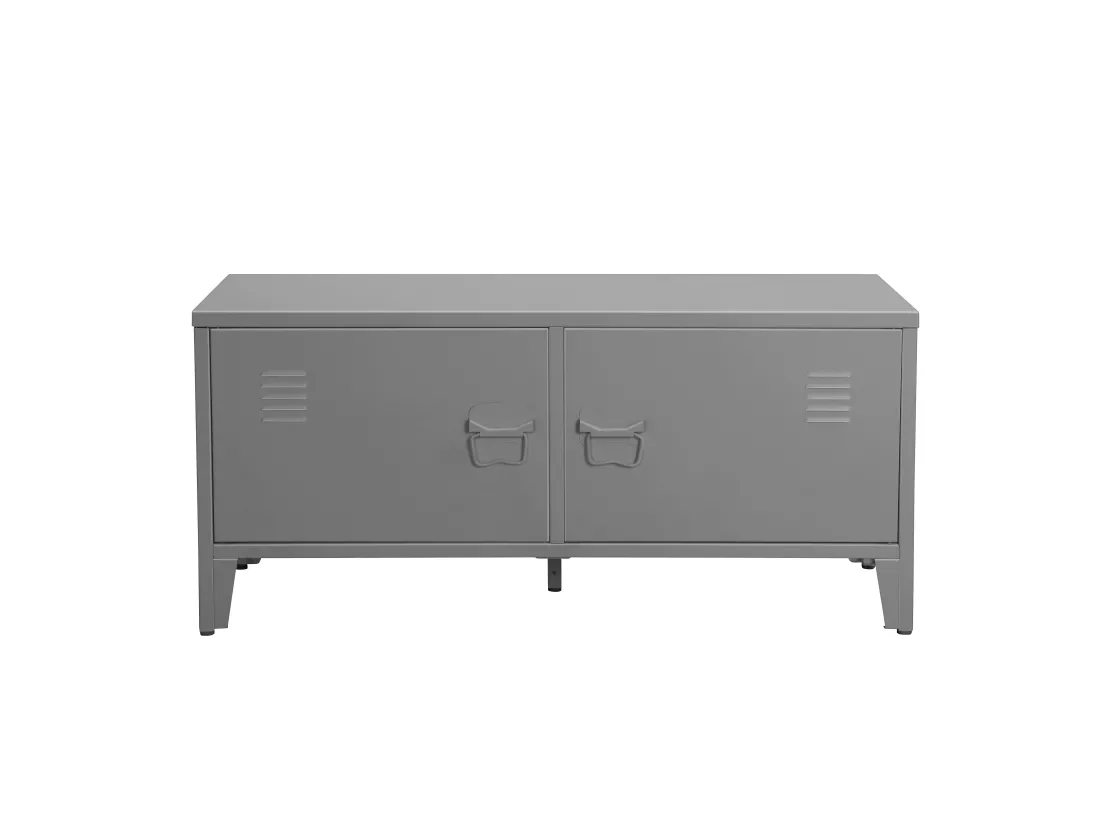 Banc Salino 2 portes gris