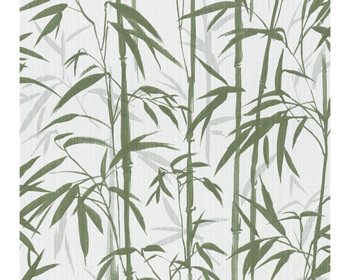 Vliesbehang 37989-3 Michalsky 4 - Verandering is goed Bamboe groen crème