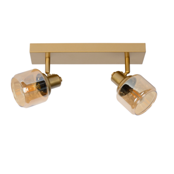 Lucide plafonspot Bjorn Ø30 cm goud