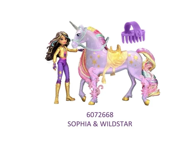 Unicorn Academy Doll & Unicorn V2 -Sophia&Wildstar