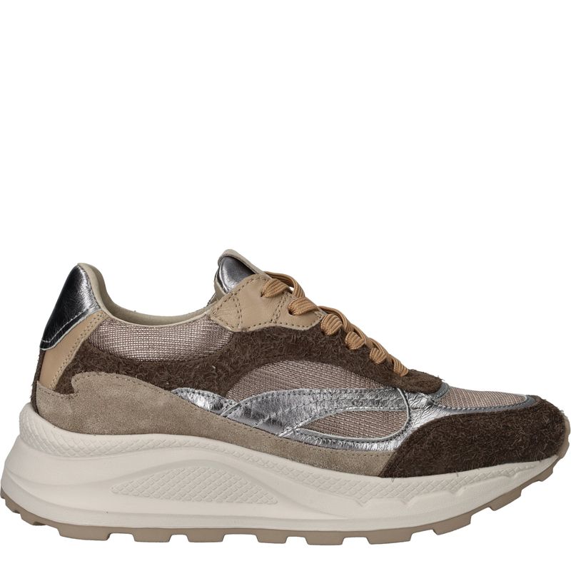 Piedi Nudi Sneakers Beige Dames