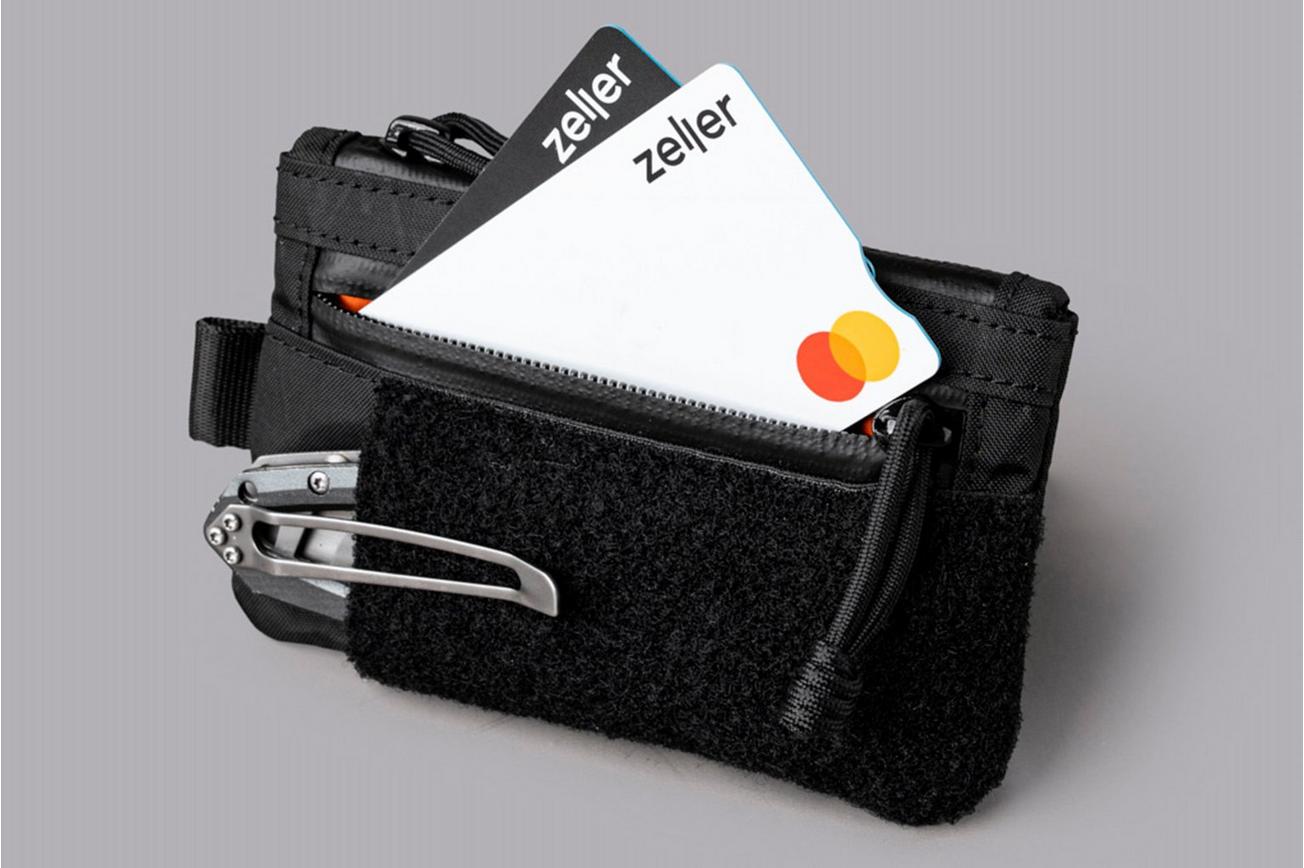 Alpaka Gear Zip Pouch Pro Hook & Loop AD010750103 Black, X-Pac VX21, portemonnee en EDC-organizer