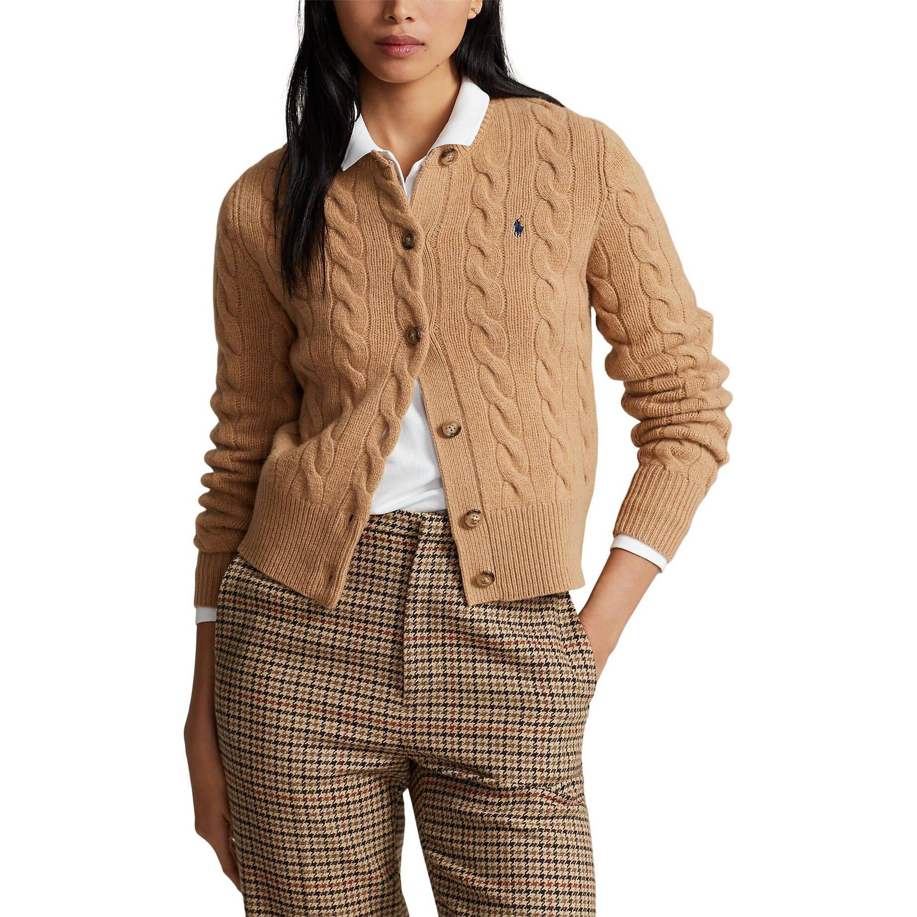 Polo Ralph Lauren| Damen Strickjacke mit Kaschmir