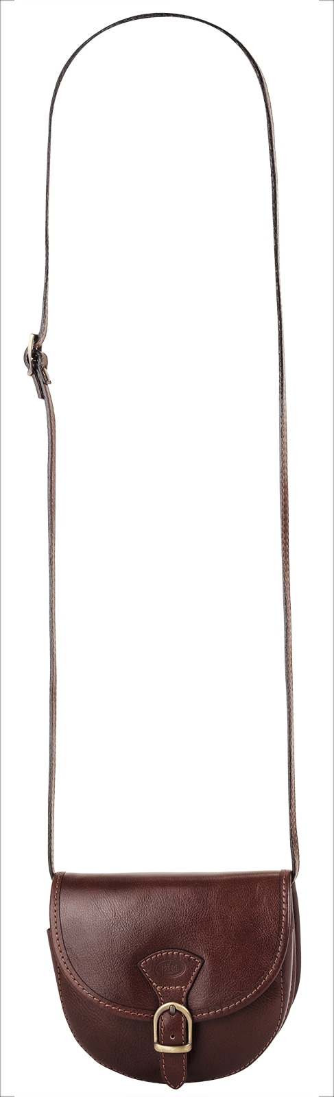 Piké Umhängetasche echt Leder, Made in Italy