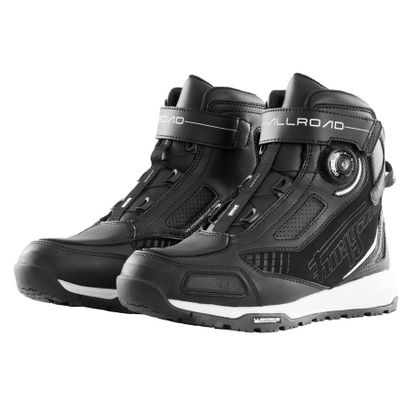 Baskets Furygan ALLROAD D3O® MICHELIN® - Noir / Blanc